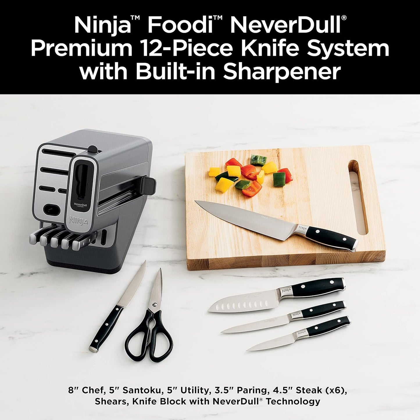 4-in-1 Multifunctional Knife Sharpener