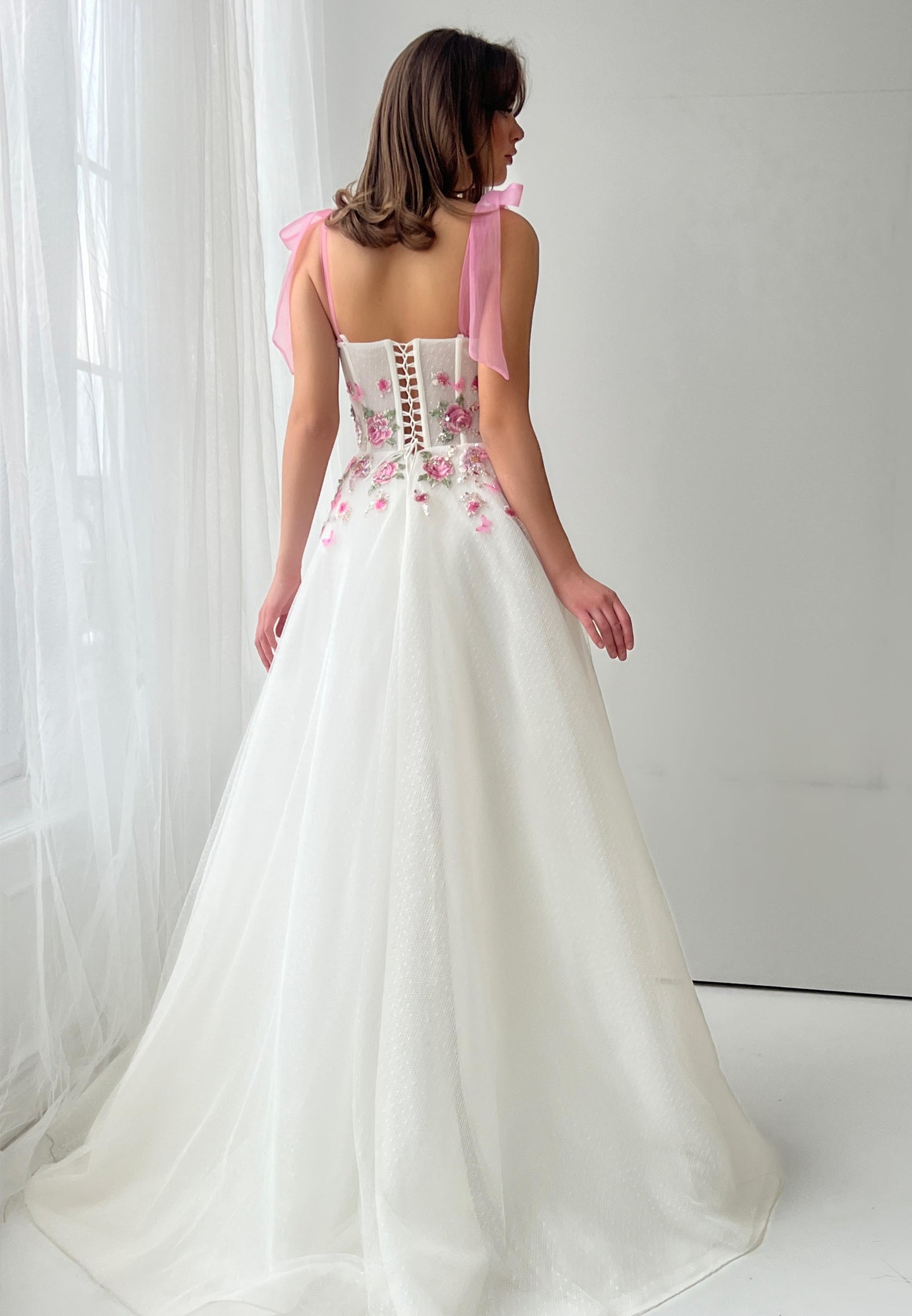 Milky Rose Gown