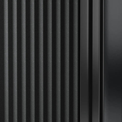 Privacy panel with hidden frame