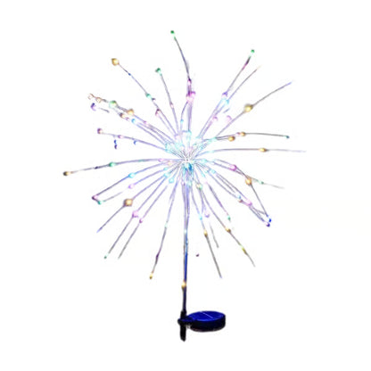Waterproof Solar Garden Fireworks Lamp