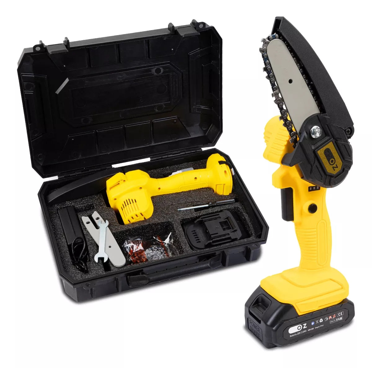 Portable Mini Electric Chainsaw with Dual-Voltage Battery – Buy 1, Get 2