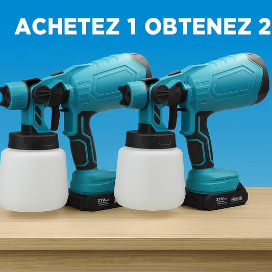 High-Pressure Cordless Paint Sprayer with Battery – Buy 1, Get 2