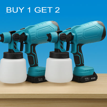 High-Pressure Cordless Paint Sprayer with Battery – Buy 1, Get 2
