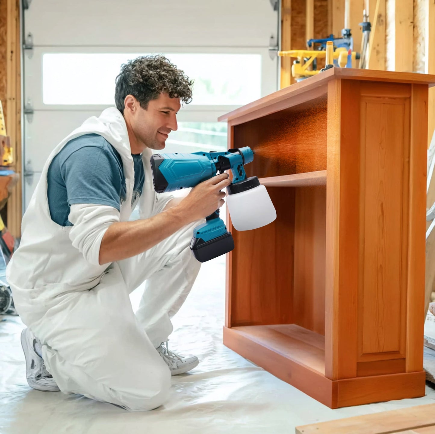 High-Pressure Cordless Paint Sprayer with Battery – Buy 1, Get 2
