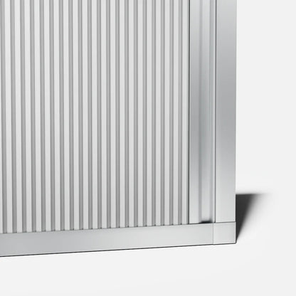 Privacy panel with hidden frame