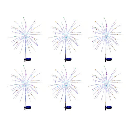 Waterproof Solar Garden Fireworks Lamp