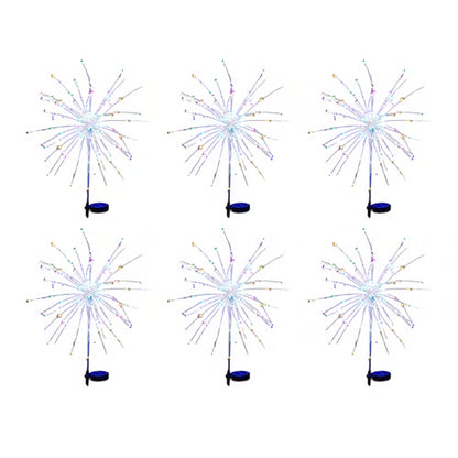 Waterproof Solar Garden Fireworks Lamp