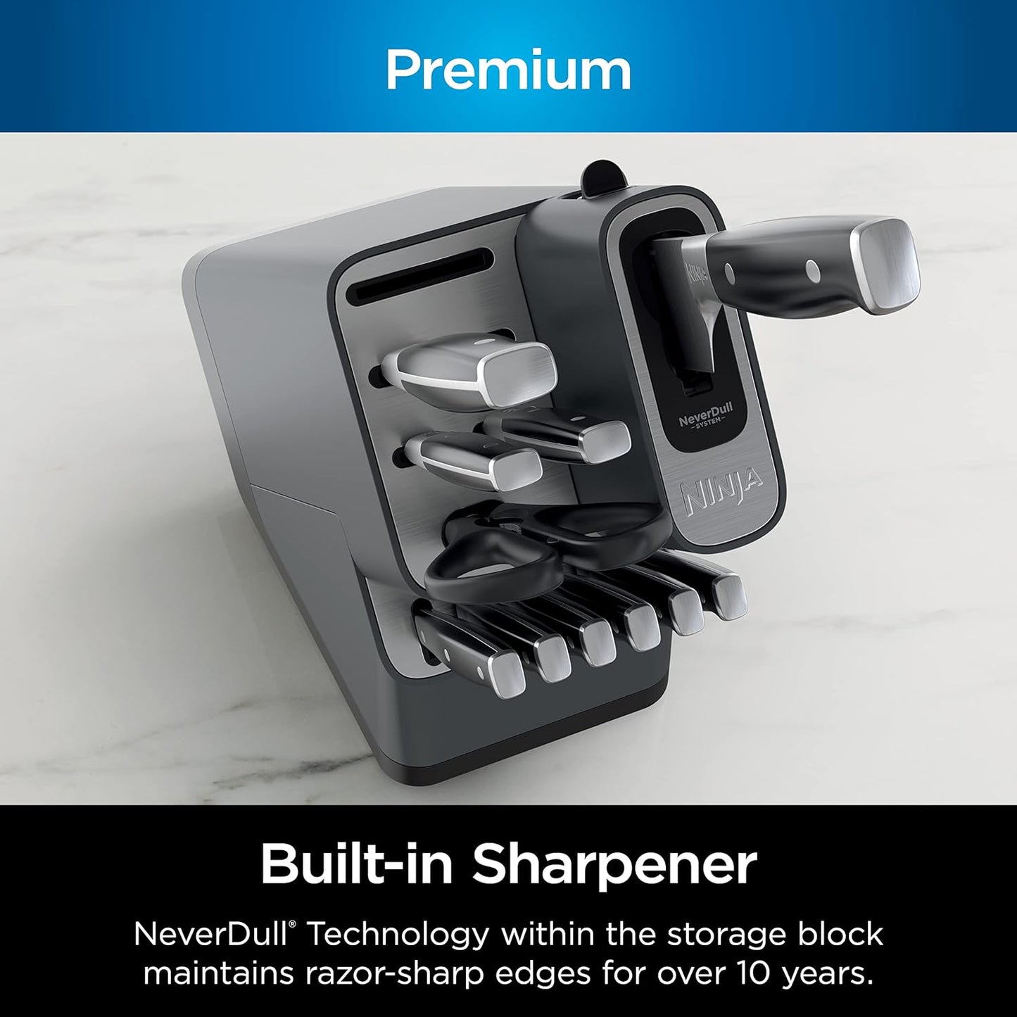 4-in-1 Multifunctional Knife Sharpener