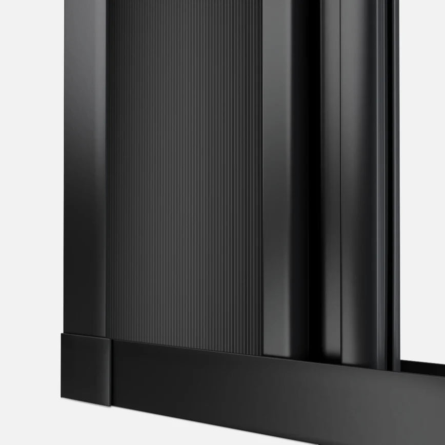 Privacy panel with hidden frame
