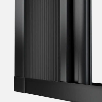 Privacy panel with hidden frame