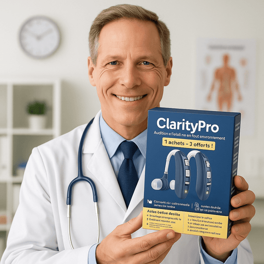 🎧 ClarityPro™ Rechargeable Digital Hearing Aid – Exclusive Launch (Set of 2 Units)