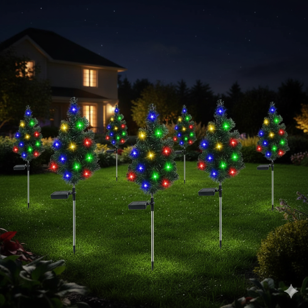 Solar Christmas Tree - Buy 1 Get 2