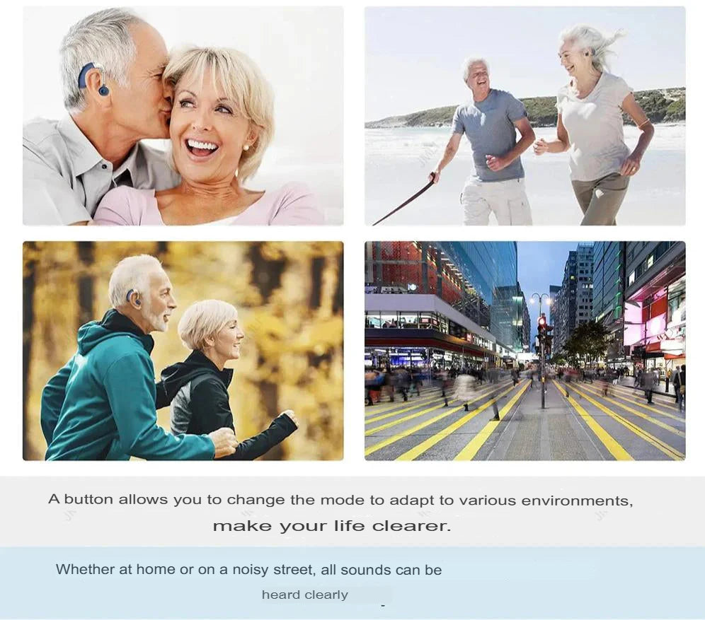 🎧 ClarityPro™ Rechargeable Digital Hearing Aid – Exclusive Launch (Set of 2 Units)