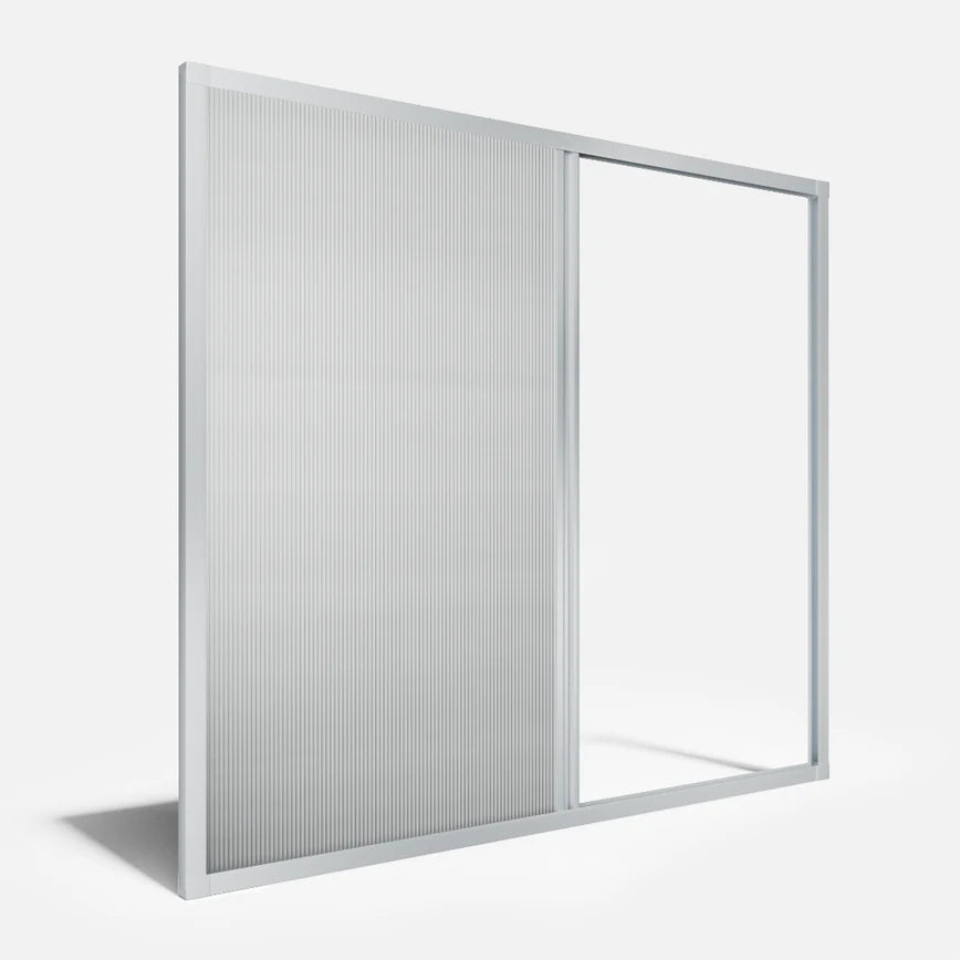 Privacy panel with hidden frame