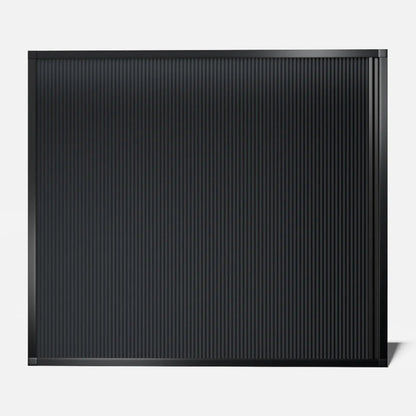 Privacy panel with hidden frame