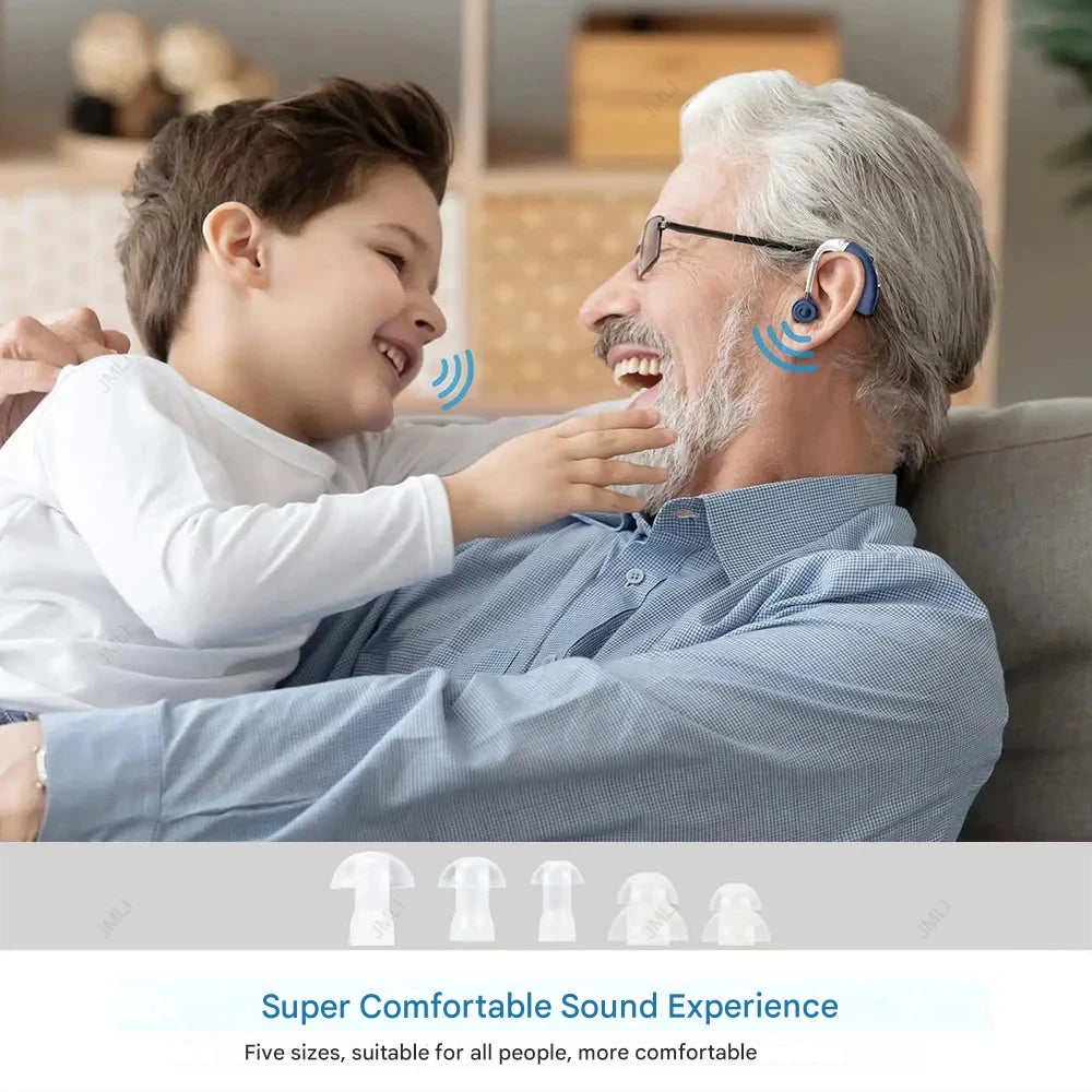 🎧 ClarityPro™ Rechargeable Digital Hearing Aid – Exclusive Launch (Set of 2 Units)