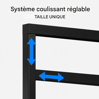 Privacy panel with hidden frame