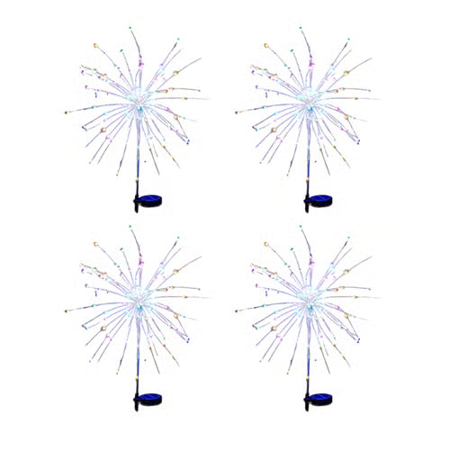 Waterproof Solar Garden Fireworks Lamp