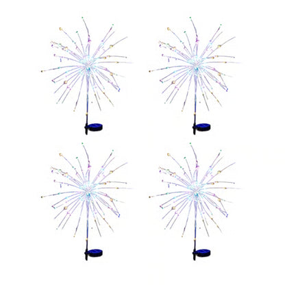Waterproof Solar Garden Fireworks Lamp