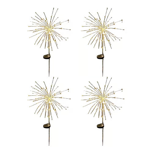 Waterproof Solar Garden Fireworks Lamp