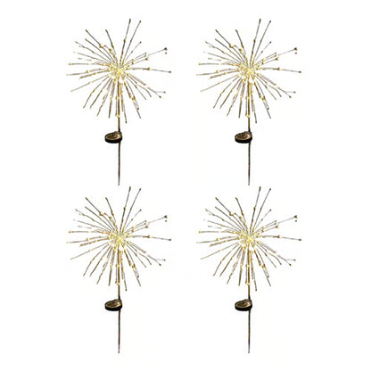 Waterproof Solar Garden Fireworks Lamp