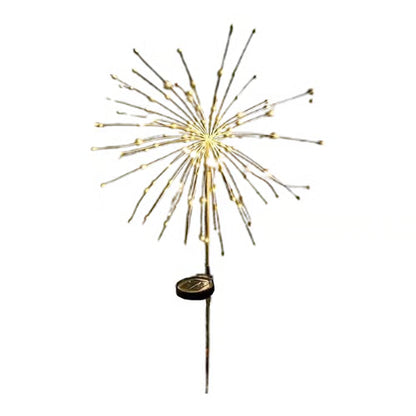 Waterproof Solar Garden Fireworks Lamp