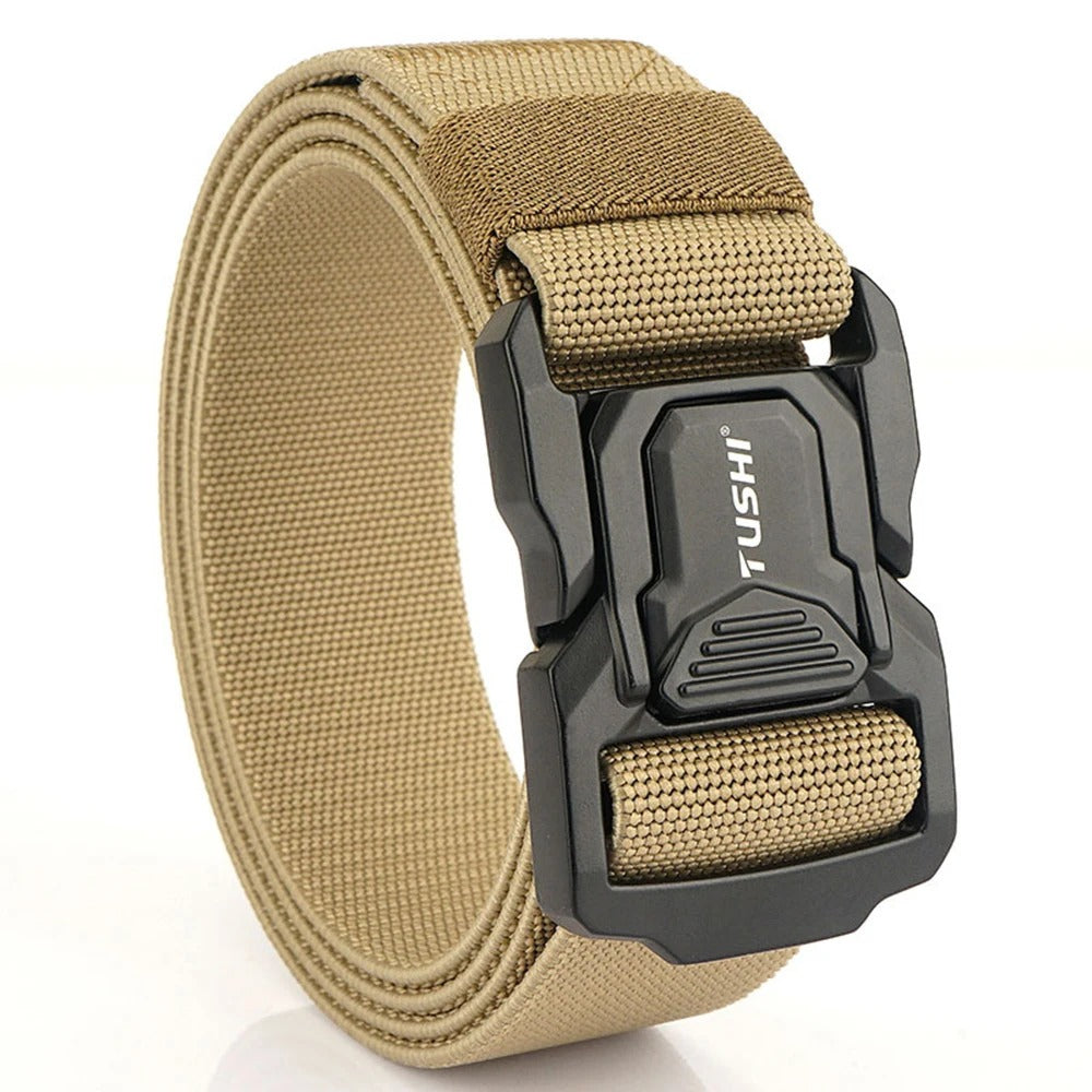 Brand Military Tactical Belt Specially Designed For The Military's Metal Buckle Adjustable Belt