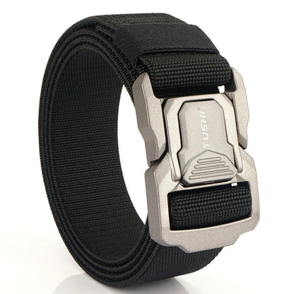 Brand Military Tactical Belt Specially Designed For The Military's Metal Buckle Adjustable Belt