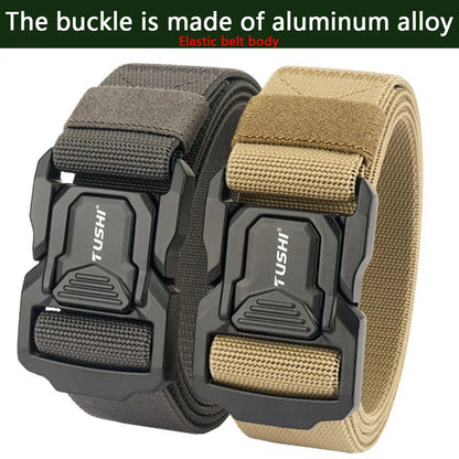Brand Military Tactical Belt Specially Designed For The Military's Metal Buckle Adjustable Belt