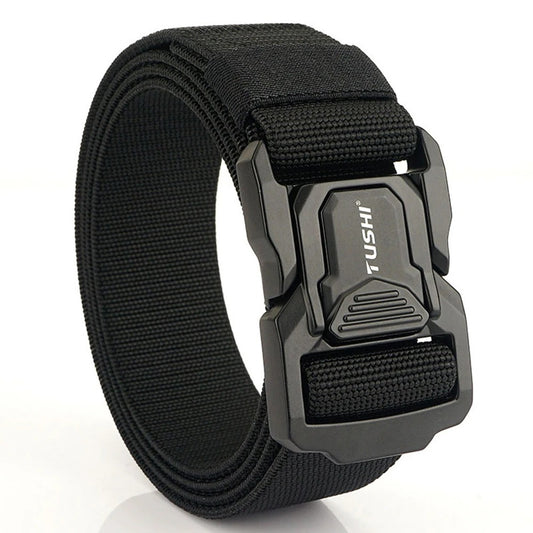 Brand Military Tactical Belt Specially Designed For The Military's Metal Buckle Adjustable Belt