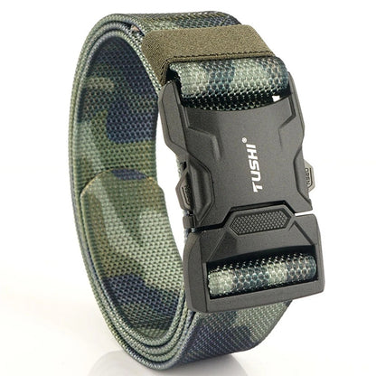 Brand Military Tactical Belt Specially Designed For The Military's Metal Buckle Adjustable Belt